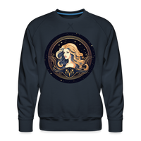 Thumbnail for Men’s Mystic Virgo Premium Sweatshirt - navy