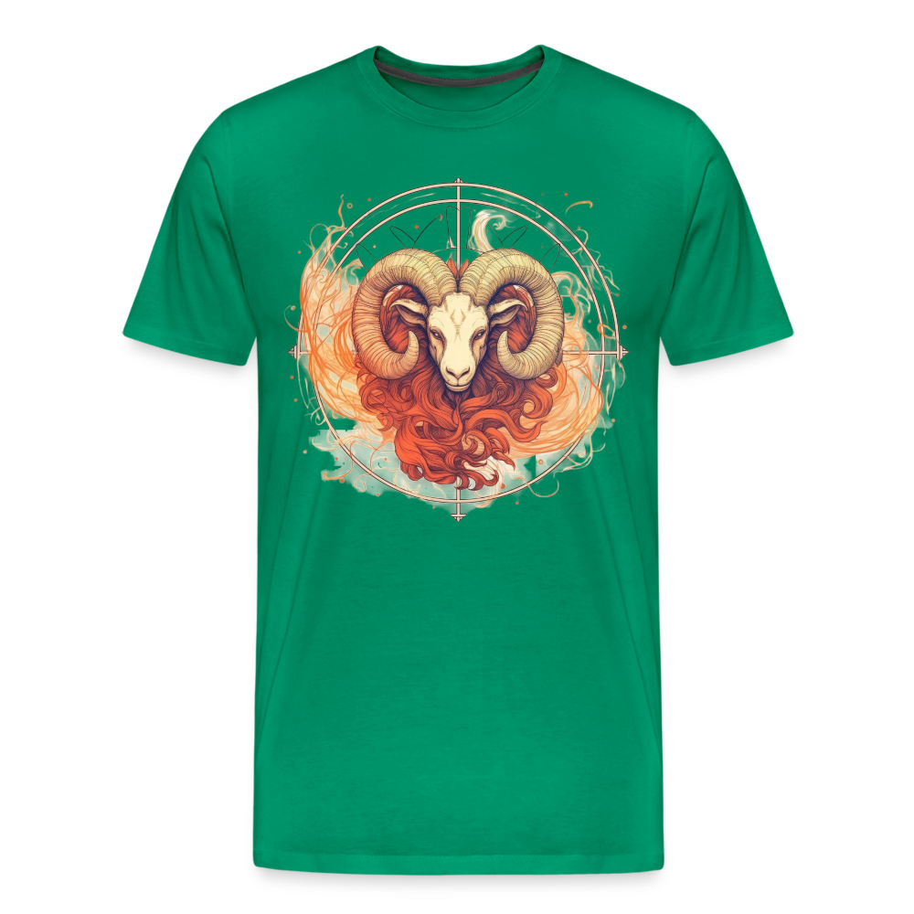 Men's Mythical Aries Premium T-Shirt - kelly green