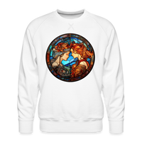 Thumbnail for Men’s Mosaic Gemini Premium Sweatshirt - white