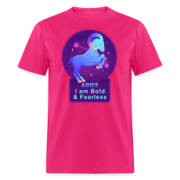 Thumbnail for Men's Neon Aries Classic T-Shirt - fuchsia