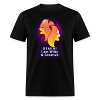 Thumbnail for Men's Glow Gemini Classic T-Shirt - black