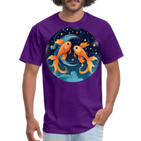 Thumbnail for Men's Magic Pisces Classic T-Shirt - purple