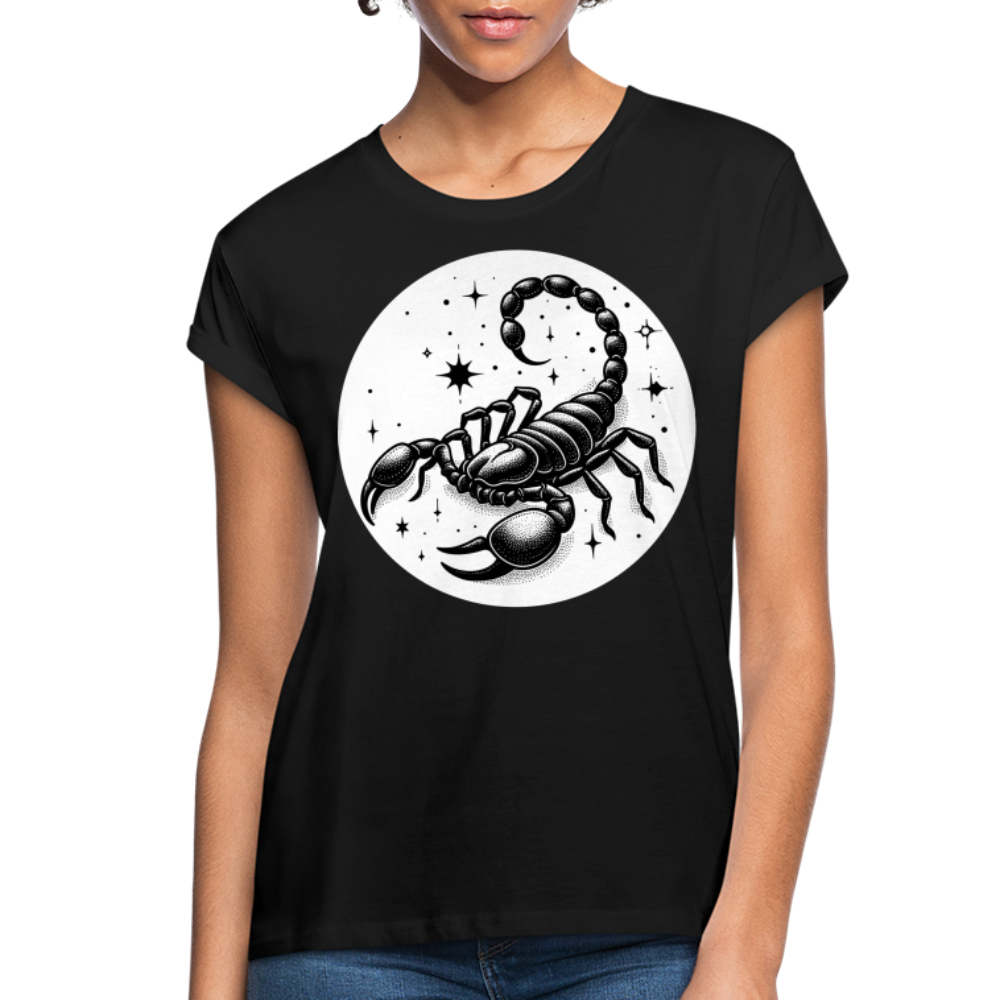 Women's Magic Scorpio Relaxed Fit T-Shirt - black