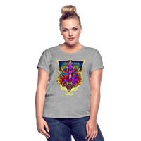 Thumbnail for Women's Cosmic Aries Relaxed Fit T-Shirt - heather gray