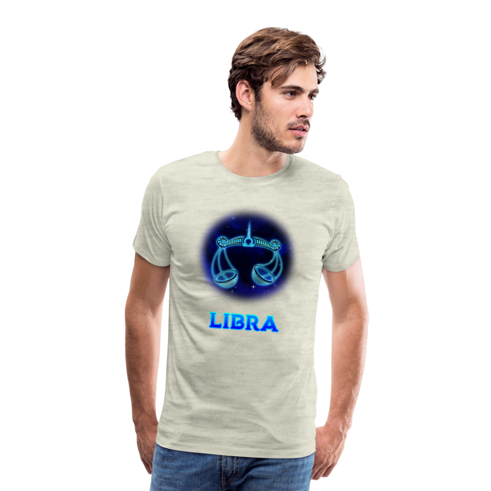 Men's Libra Premium T-Shirt - heather oatmeal