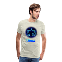 Thumbnail for Men's Libra Premium T-Shirt - heather oatmeal