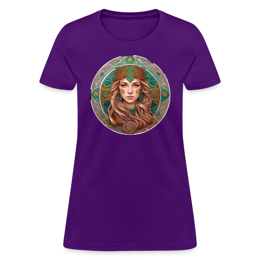 Women's Mythical Virgo T-Shirt - purple