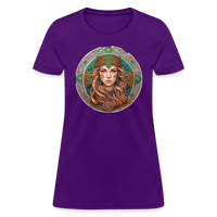 Thumbnail for Women's Mythical Virgo T-Shirt - purple