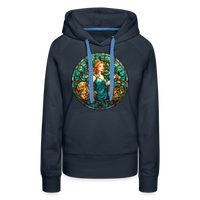 Thumbnail for Women’s Mosaic Virgo Premium Hoodie - navy