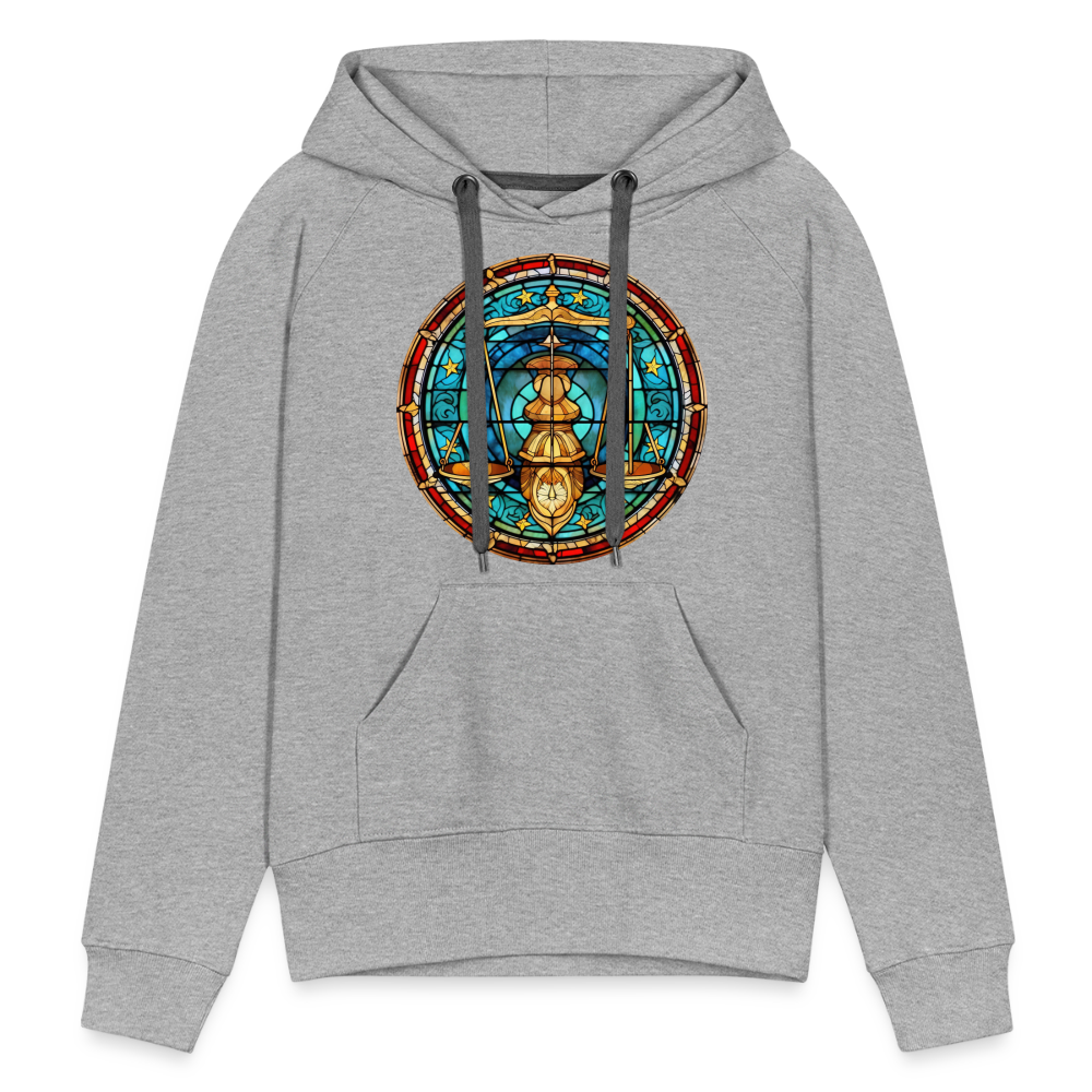 Women’s Mosaic Libra Premium Hoodie - heather grey