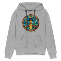 Thumbnail for Women’s Mosaic Libra Premium Hoodie - heather grey