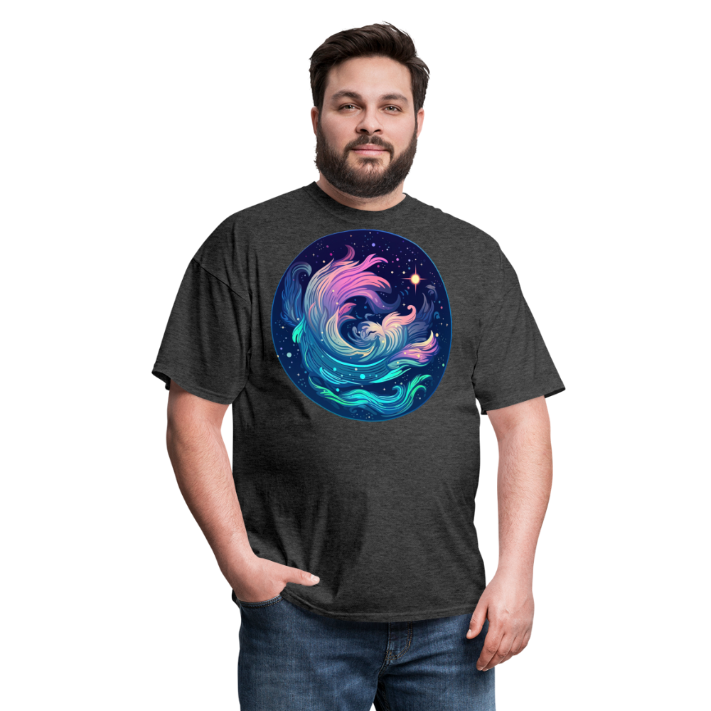 Men's Magic Aquarius Classic T-Shirt - heather black