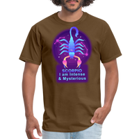 Thumbnail for Men's Neon Scorpio Classic T-Shirt - brown