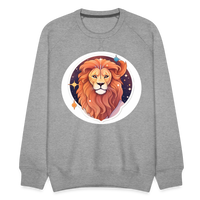 Thumbnail for Men’s Symbol Leo Premium Sweatshirt - heather grey