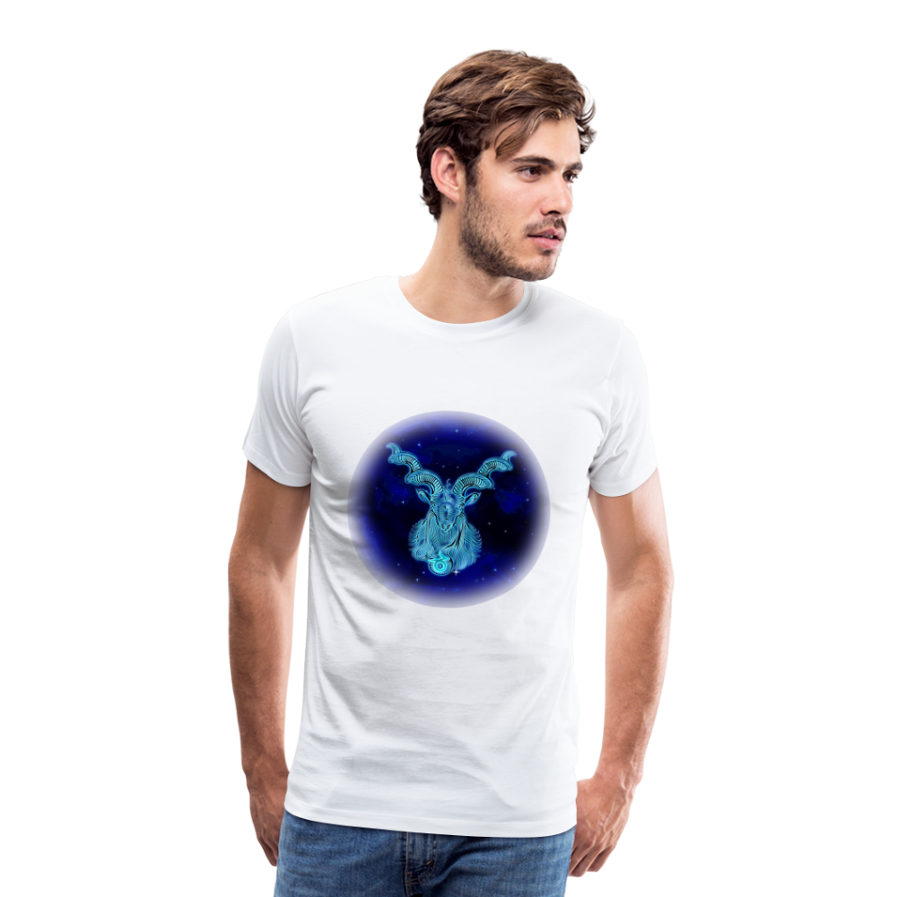 Men's Stellar Capricorn Premium T-Shirt - white