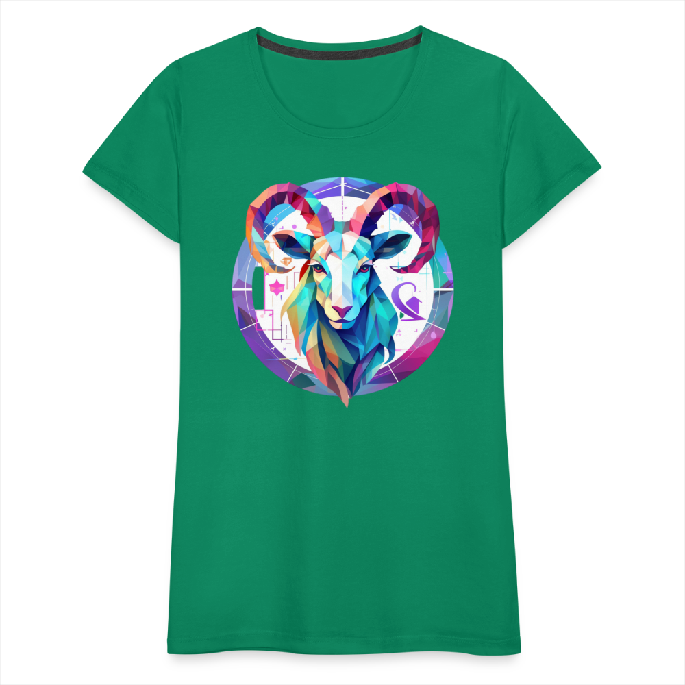 Women’s Mythical Aries Premium T-Shirt - kelly green