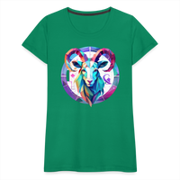 Thumbnail for Women’s Mythical Aries Premium T-Shirt - kelly green