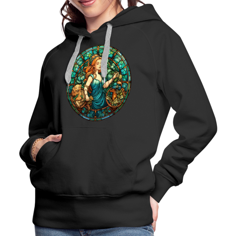 Women’s Mosaic Virgo Premium Hoodie - black