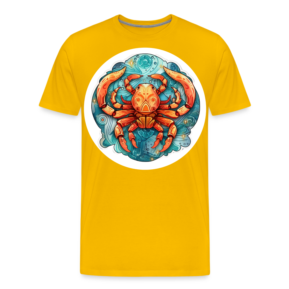 Men's Symbol Cancer Premium T-Shirt - sun yellow