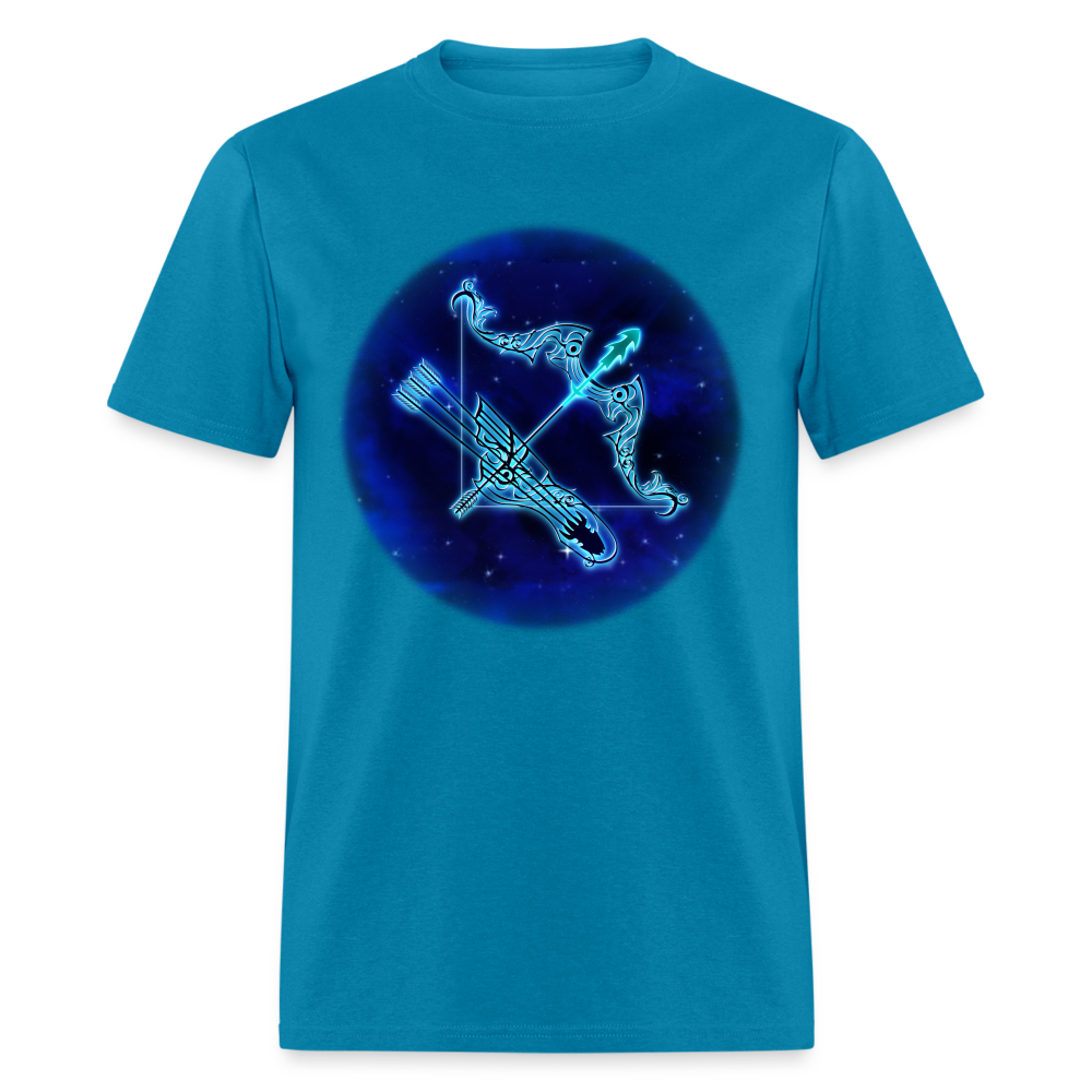 Men's Stellar Sagittarius Classic T-Shirt - turquoise