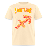 Thumbnail for Men's Power Words Sagittarius Classic T-Shirt - natural