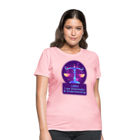 Thumbnail for Women's Neon Libra T-Shirt - pink