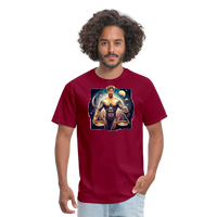 Thumbnail for Men's Mythical Libra Classic T-Shirt - burgundy