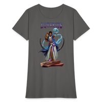 Thumbnail for Women's Astral Aquarius T-Shirt - charcoal