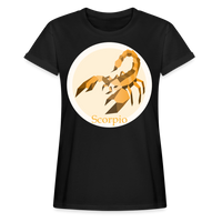 Thumbnail for Women's Mosaic Scorpio Relaxed Fit T-Shirt - black