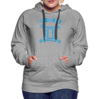 Thumbnail for Women's Power Words Gemini Premium Hoodie - heather grey