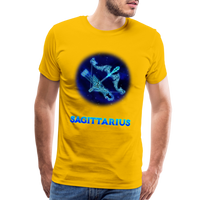 Thumbnail for Men's Sagittarius Premium T-Shirt - sun yellow