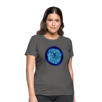 Thumbnail for Women's Stellar Leo T-Shirt - charcoal