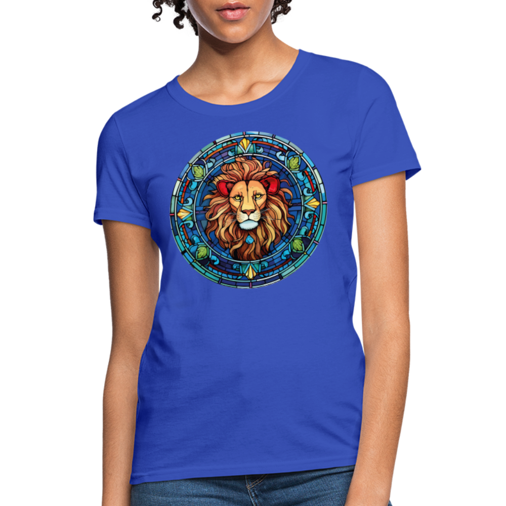 Women's Mosaic Leo T-Shirt - royal blue