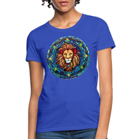 Thumbnail for Women's Mosaic Leo T-Shirt - royal blue