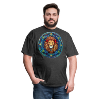 Thumbnail for Men's Mosaic Leo Classic T-Shirt - heather black