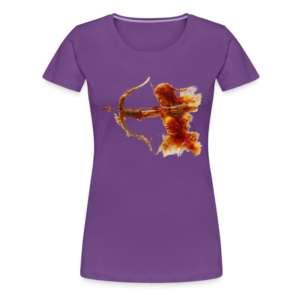 Women’s Mythical Sagittarius Premium T-Shirt - purple