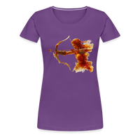 Thumbnail for Women’s Mythical Sagittarius Premium T-Shirt - purple