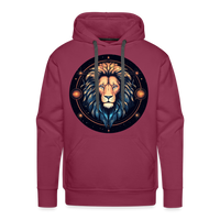 Thumbnail for Men’s Magic Leo Premium Hoodie - burgundy