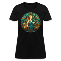 Thumbnail for Women's Mosaic Virgo T-Shirt - black