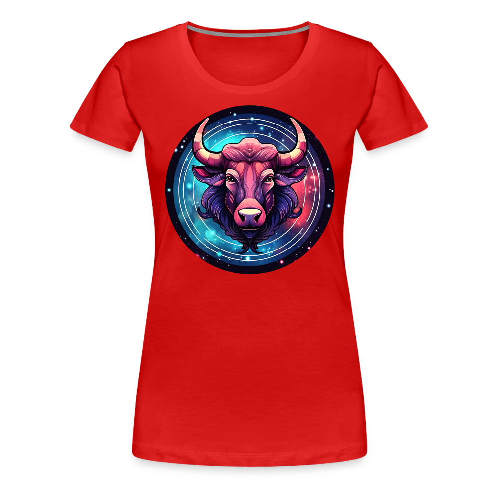 Women’s Mystic Taurus Premium T-Shirt - red