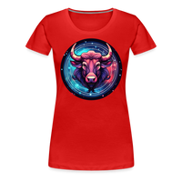 Thumbnail for Women’s Mystic Taurus Premium T-Shirt - red