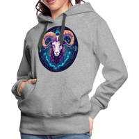 Thumbnail for Women’s Magic Capricorn Premium Hoodie - heather grey