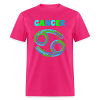 Thumbnail for Men's Power Words Cancer Classic T-Shirt - fuchsia