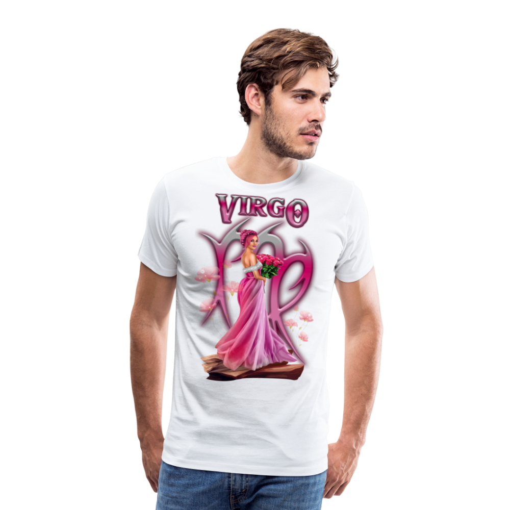 Men's Astral Virgo Premium T-Shirt - white