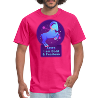 Thumbnail for Men's Neon Aries Classic T-Shirt - fuchsia