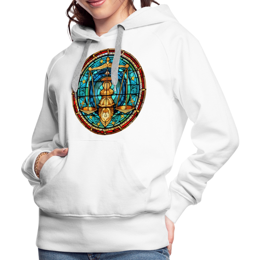 Women’s Mosaic Libra Premium Hoodie - white