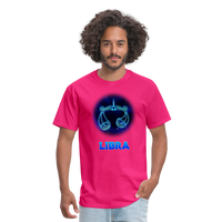 Thumbnail for Men's Stellar Libra Classic T-Shirt - fuchsia