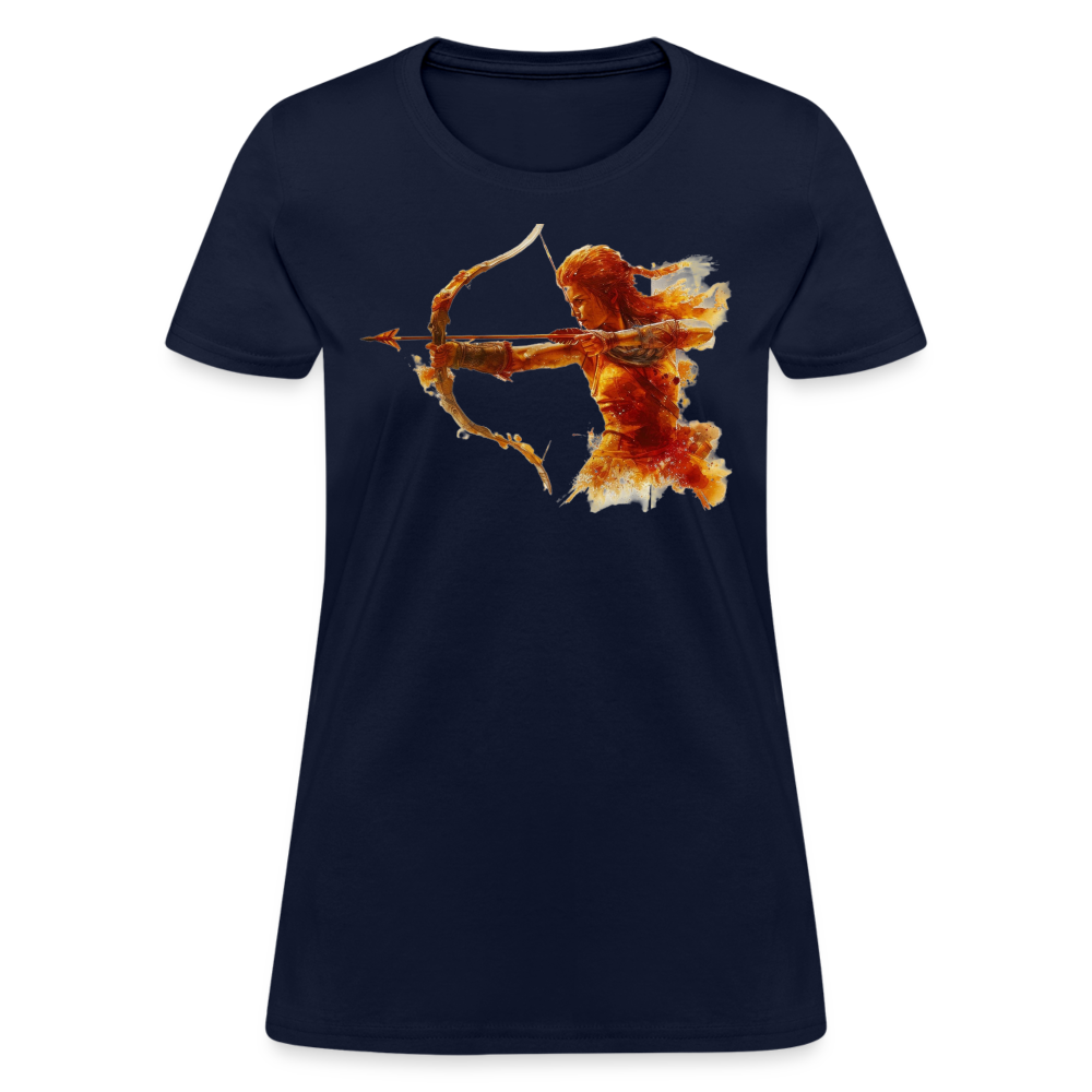 Women's Mythical Sagittarius T-Shirt - navy