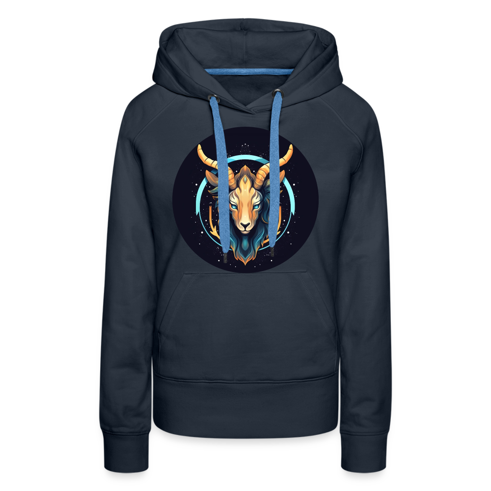 Women’s Mystic Capricorn Premium Hoodie - navy