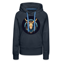 Thumbnail for Women’s Mystic Capricorn Premium Hoodie - navy